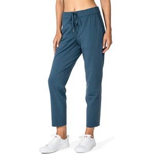 image:imageG Gradual Womens Pants with Deep Pockets 78 Stretch Ankle Sweatpants  Golf Athletic Travel Lounge Business Casual Butter Soft 4way Stretch Wash and Dry Well Flattering LightweightIndigo Blue