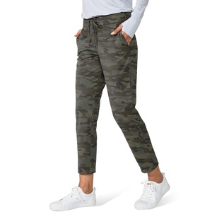 image:imageG Gradual Womens Pants with Deep Pockets 78 Stretch Ankle Sweatpants  Golf Athletic Travel Lounge Business Casual Butter Soft 4way Stretch Wash and Dry Well Flattering LightweightGreen Camo
