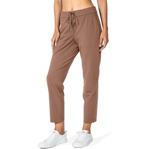image:imageG Gradual Womens Pants with Deep Pockets 78 Stretch Ankle Sweatpants  Golf Athletic Travel Lounge Business Casual Butter Soft 4way Stretch Wash and Dry Well Flattering LightweightMocha