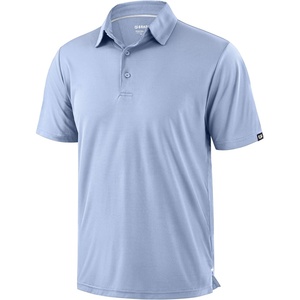 image:imageMens Golf Shirt Grid Lightweight Short Sleeve Dry Fit Collared Polo Shirts  Moisture Wicking BreathablePerformance Athletic Polo Shirts for MenLight Blue