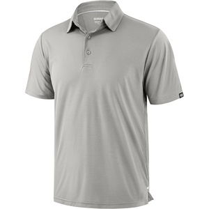 image:imageMens Golf Shirt Grid Lightweight Short Sleeve Dry Fit Collared Polo Shirts  Moisture Wicking BreathablePerformance Athletic Polo Shirts for MenWarm Gray